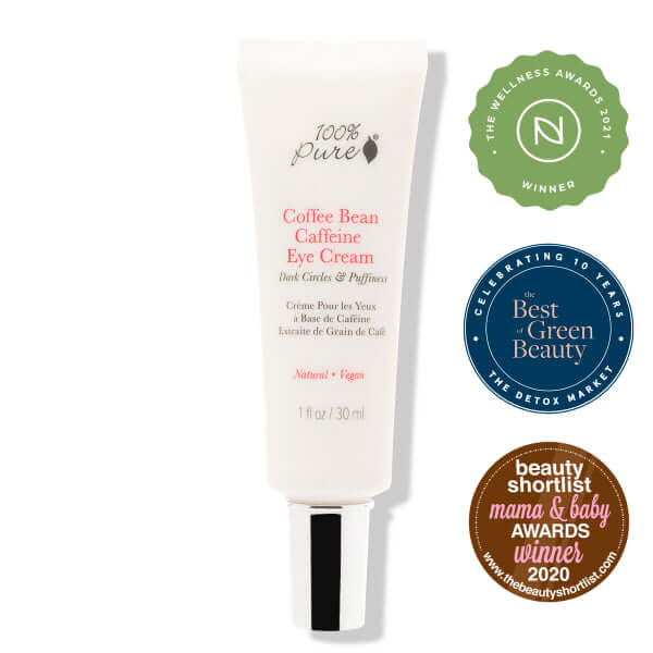 100% Pure - Coffee Bean Eye Cream Product Awards